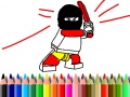 Juego Back To School: Hero Coloring Book