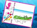 Juego Sea Creatures Coloring Book