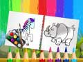 Juego Funny Animals Coloring Book