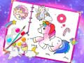 Juego Fabulous Cute Unicorn Coloring Book