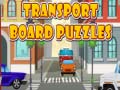 Juego Transport Board Puzzles