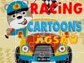 Juego Racing Cartoons Jigsaw