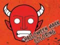 Juego Halloween Mask Coloring Book