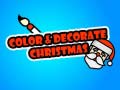 Juego Color & Decorate Christmas