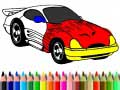 Juego Back To School: Muscle Car Coloring