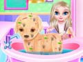 Juego Baby Elsa Puppy Surgery