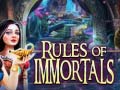 Juego Rules of Immortals