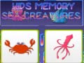 Juego Kids Memory Sea Creatures