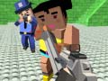 Juego GunGame shooting warfare: blocky gangster