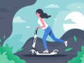 Juego Electric Scooter Rides Jigsaw