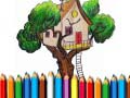 Juego Tree House Coloring Book