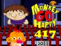 Juego Monkey GO Happy Stage 417