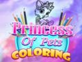 Juego Princess Of Pets Coloring