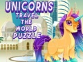 Juego Unicorns Travel The World Puzzle