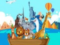 Juego Crazy Friends Travel The World Puzzle