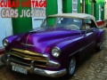 Juego Cuban Vintage Cars Jigsaw