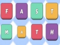 Juego Fast Math