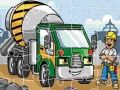 Juego Construction Trucks Jigsaw