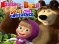 Juego Masha and the Bear Spot The difference