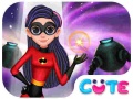 Juego Superhero Violet Fashion Shoot