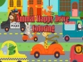 Juego Animal Happy Drive Coloring