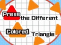 Juego Press The Different Colored Triangle