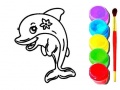 Juego Dolphin Coloring Book