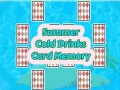 Juego Summer Cold Drinks Card Memory