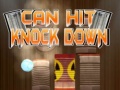 Juego Can Hit Knock down