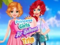 Juego Princess Girls Air Balloon Trip