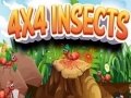 Juego 4x4 Insects