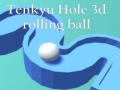 Juego Tenkyu Hole 3d rolling ball