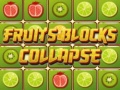 Juego Fruits Blocks Collapse