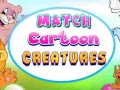 Juego Match Cartoon Creatures