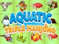 Juego Aquatic triple mahjong