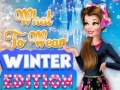 Juego What To Wear Winter Edition