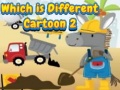 Juego Which Is Different Cartoon 2