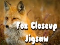 Juego Fox Closeup Jigsaw