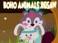 Juego Boho Animals Jigsaw