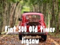 Juego Fiat 500 Old Timer Jigsaw
