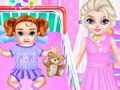 Juego Little Elsa Caring Day