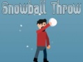 Juego Snowball Throw