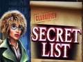 Juego Secret List