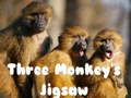 Juego Three Monkey's Jigsaw