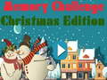 Juego Memory Challenge Christmas Edition
