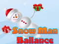 Juego Snow Man Balance