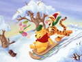 Juego Winnie the Pooh Christmas Jigsaw Puzzle 2