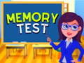 Juego Memory Test