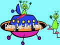 Juego Coloring Book: Alien Family