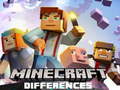 Juego Minecraft Differences